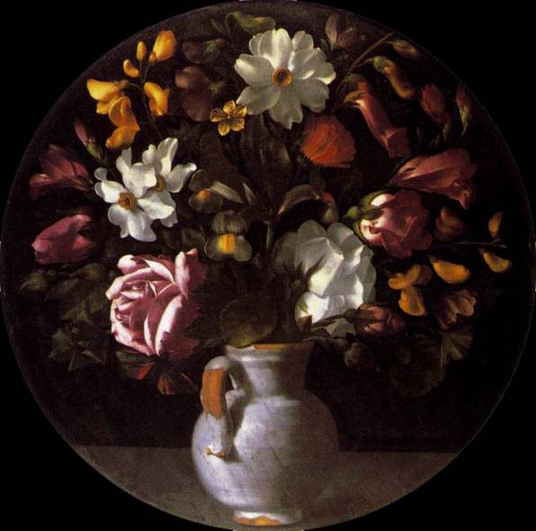 Juan de Flandes Vase of Flowers